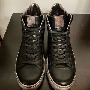 HUGO BOSS BLACK/METALLIC SOLE MENS 11 RARE